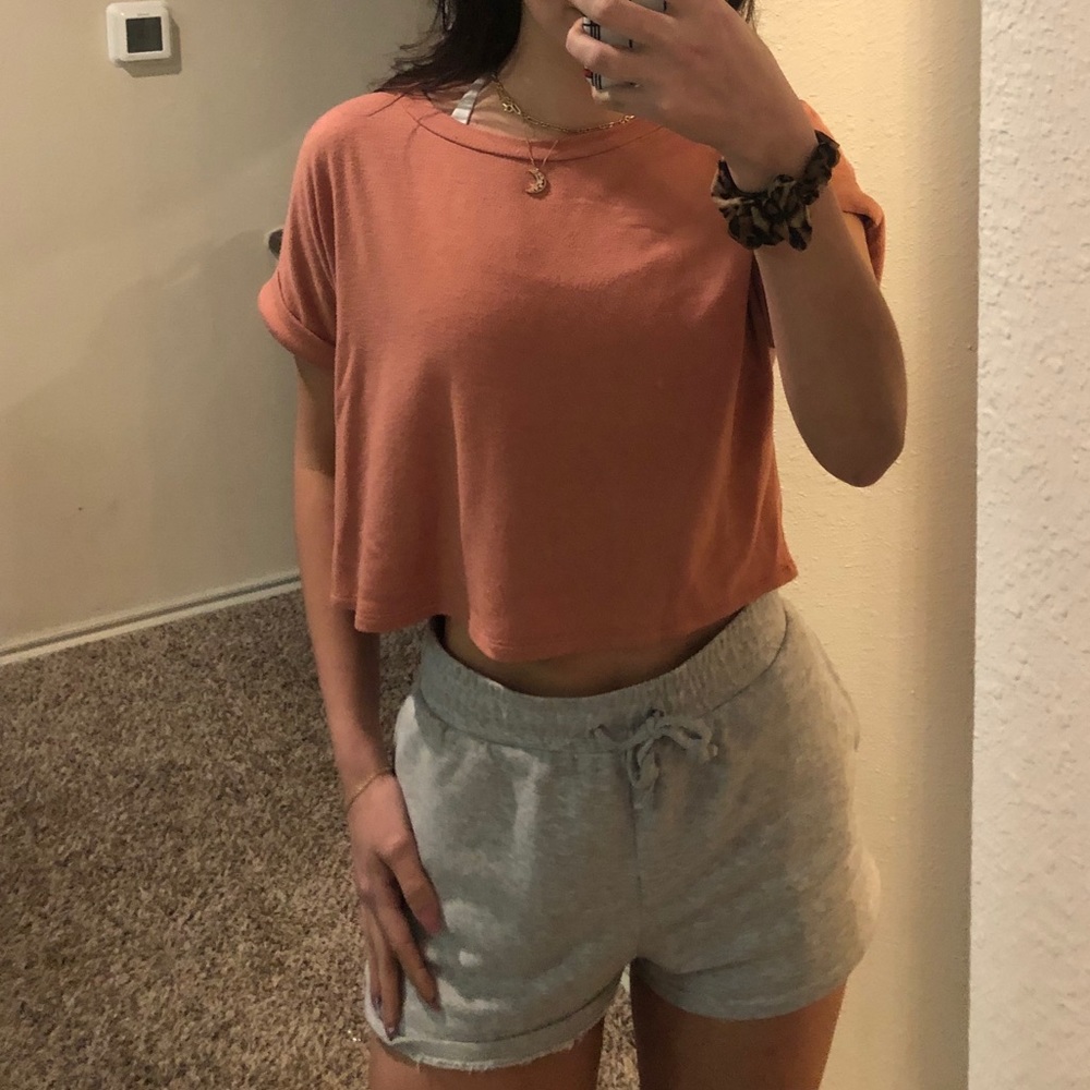 Windsor orange muscle tee